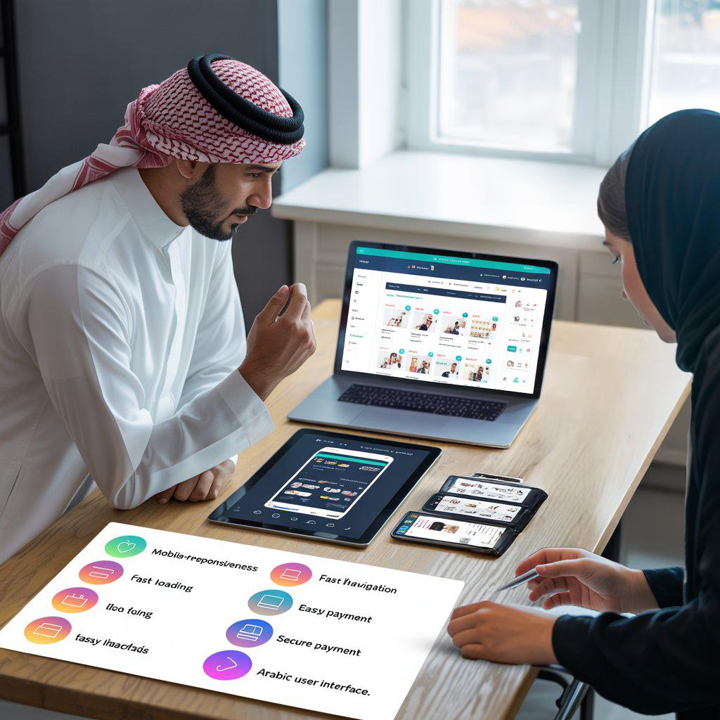 أهم معايير تصميم متجر إلكتروني ناجح في السعودية